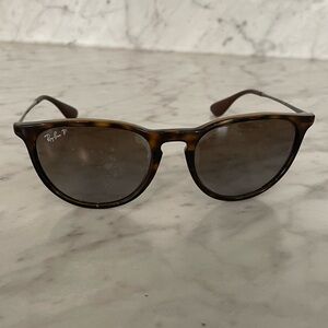 Brown Rayban Polarized Erika Sunglasses used
